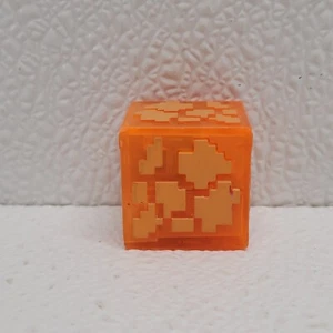 Minecraft 1" Light-Up Lava Magma Orange Block Toy - Picture 1 of 9