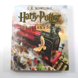 Harry Potter and the Sorcerer's Stone 1st Illustrated Edition 3rd Printing 2015 - Picture 1 of 15