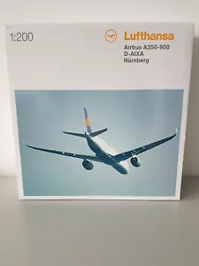 1:200 Herpa Wings 557801-001 Lufthansa Airbus A350-900 XWB Norimberga D-AIXA, NUOVO - Foto 1 di 12