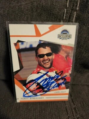 Tony Stewart 2005 Press Pass Eclipse Autograph Signed NASCAR Proof - Image 1 of 3