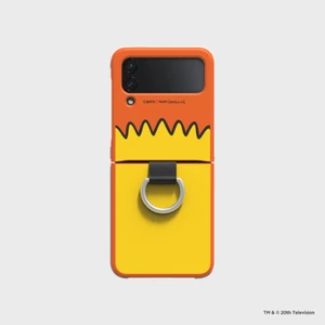 The Simpsons (Bart) x Samsung Authentic Galaxy Z Flip4 Case Cover with Ring - Picture 1 of 7