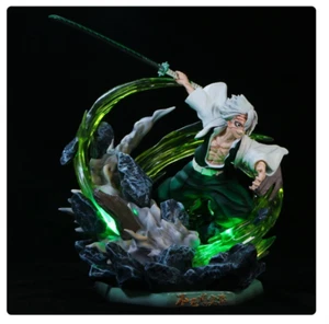 Demon Slayer Shinazugawa Sanemi PVC Figure LED Light Model Statue Toy 30cm Gift - Picture 1 of 7