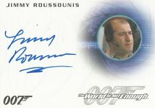 James Bond 007 Classics: A287 Jimmy Roussounis "Technician" Autograph Card