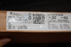 2,000 pc TLV1570CDWR  TEXAS INST. NEW PARTS IC 8-CH 10BIT SERIAL A/D 20-SOIC - Bild 1 von 3
