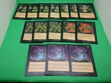 x15 Black Card Bundle Exodus Magic the Gathering Mixed Lot List in Description