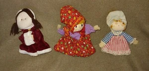 Hallmark "MUÑECA JUGUETE" 4" Muñecas de tela Invierno (en terciopelo) 4 de julio Verano Otoño - Imagen 1 de 2
