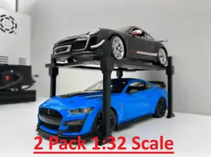2x Car Lift 1:32 Scale Diecast Model Display Stand - Choose Your Color! - Picture 1 of 10