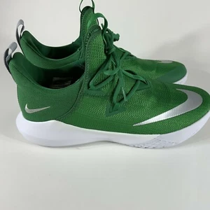Nike Men's Zoom Shift 2 TB size 16.5  Basketball Shoes AT3873-300 Lucky Green - Picture 1 of 5