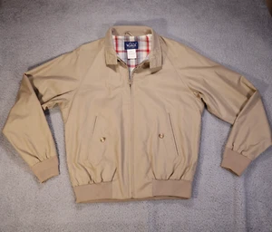 Chaqueta WOOLRICH Para Hombres S Harrington Bomber Blusa Lona Utilidad Algodón Beige EE. UU. - Imagen 1 de 9