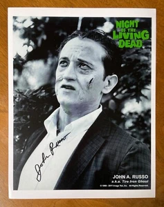 Night of the Living Dead John Russo HANDSIGNIERTES Promo Foto Tire Iron Ghoul - Bild 1 von 1