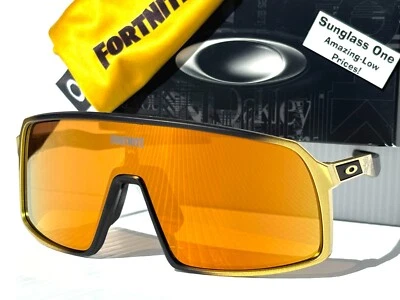 NUEVO Gafas de sol Oakley SUTRO Fortnite Midas Gold PRIZM 24K Gold lentes espejadas 9406-C2 Foto 1 de 4