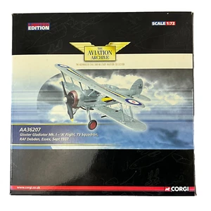 Corgi Aviation Archive AA36207 Gloster Gladiator Mk.1 1937 1/72 scale - Picture 1 of 9