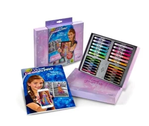 Crayola Virtual Design Pro Disney Princess Colouring Book, Pencils &Pens - Picture 1 of 7