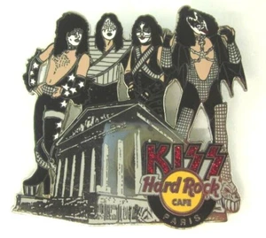 KISS Hard Rock Cafe Paris Édition Limitée Pin Eiffel La Madeline 2006 - Photo 1/4