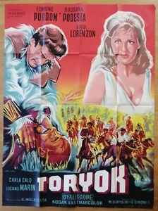 TORYOK rossana podesta affiche cinema originale 160x120 '60 - Picture 1 of 1