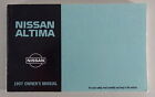 Owner's Mode D 'em Ploi / Manuel Nissan Altima Type U13 A Partir De 08/1996