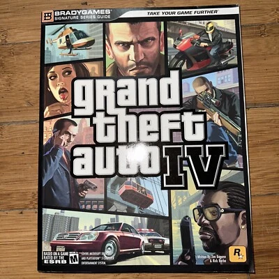 Grand Theft Auto IV - Brady Games Strategy Guide PlayStation Xbox Rockstar - Image 1 of 2