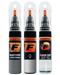 for HYUNDAI 2R CONTINENTAL SILVER TOUCH UP PAINT Pen Kit Scratch Repair Set - Picture 1 of 10