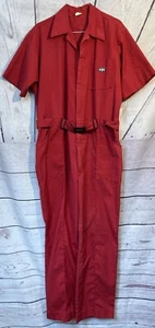 Original Jumpsuit Herren Bill Parry Rot M - Bild 1 von 6