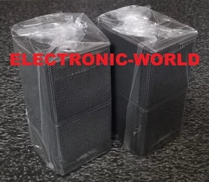 COMO NUEVO Par de Altavoces BOSE Doble Cubo Negro Altavoces Estilo de Vida Cubos de Acústimass - Imagen 1 de 4