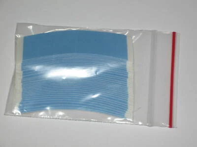 WALKER C CONTOUR TAPE BLUE LINER DOUBLE SIDED -36 PCS- LACE WIGS HAIRPIECE NEW. - Image 1 of 3