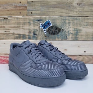 Nike Air Force 1 Monotones Vol. 1 2013 Men's Sz 12 Gray Carbon Fiber Ultra Rare - Picture 1 of 13