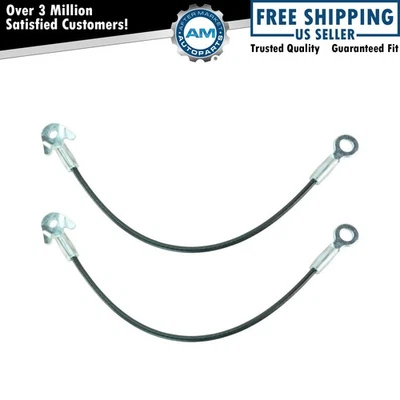 Juego de pares de cables de soporte de puerta trasera para Chevy GMC Tahoe Blazer Suburban Foto 1 de 4