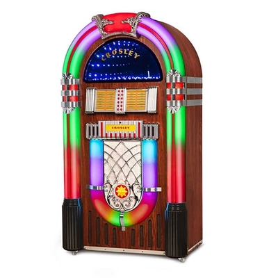 Crosley Digital LED Jukebox with Bluetooth Walnut - Image 1 of 4