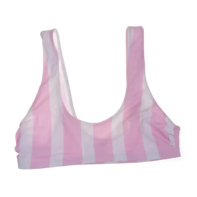 C&A, Bikinioberteil, Größe: 38, Pink/Weiß, Elasthan/Polyamid, Batik, Damen #4wc - Bild 1 von 4