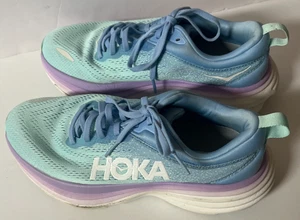Damen-Laufschuhe HOKA One One Bondi 8 Wandern Größe 7B Pastellfarben - Bild 1 von 10