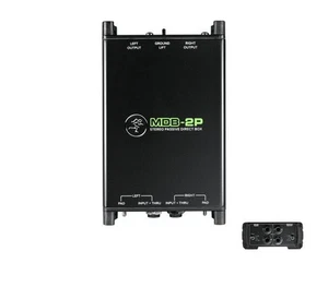 Mackie MDB-2P Stereo Passive Direct Box-NEW - Picture 1 of 10