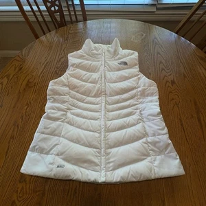 Gilet piumino d'oca The North Face 550 bianco taglia L LEGGI - Foto 1 di 16