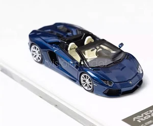 Collezione modellini sportivi in resina pressofusa CL 1:64 Blue LP700-4 Aventador Roadster - Foto 1 di 6