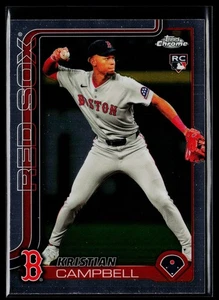2025 Topps Chrome #171 Kristian Campbell - Picture 1 of 2