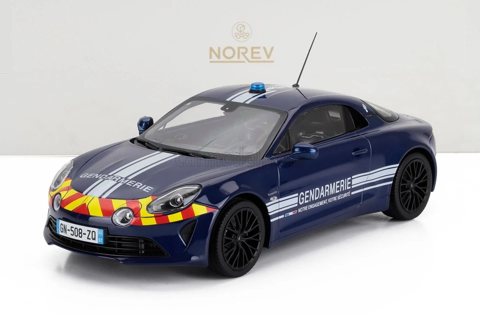 1/18 NOREV - ALPINE - ALPINE A110 S COUPE GENDARMERIE - POLICE 2023 185420 - Immagine 1 di 1