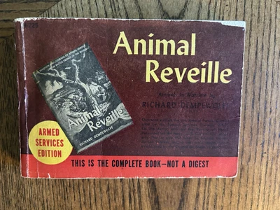 ANIMAL REVEILLE by Richard Dempewolff (Armed Forces Edition, 1943) Foto 1 de 4