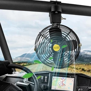 Universal UTV Cooling Fan Compatible with Polaris RZR Can am Maverick X3 Honda T - Bild 1 von 7