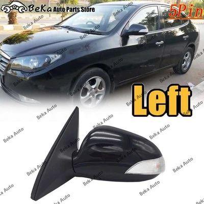 Left For Hyundai Elantra 2008-2010 Rearview Mirror LED Turn signal light 5Pin - Image 1 of 4