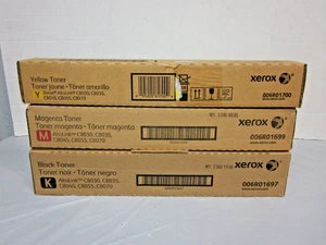 NEU Xerox AltaLink C8030 Tonerkartusche Set Yellow Magenta Schwarz - Bild 1 von 2