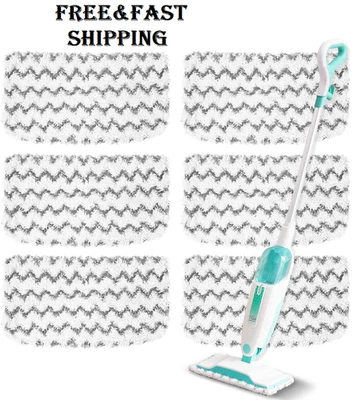 YHOVID 6 Pack Steam Mop Replacement Pads for Shark Steam Mops S1000/S1000A/S1000C/S1000