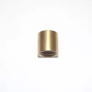 UNFINISHED BRASS COUPLING TAP 1/4IP FOR 1/2" LAMP PIPE LAMP PART NEW 21127UJB - Picture 1 of 3