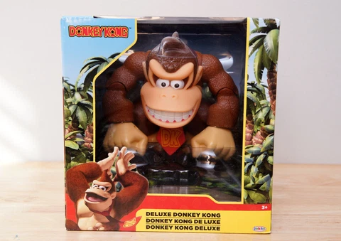 2021 JAKKS Pacific World of Nintendo DONKEY KONG 6in Deluxe Action Figure Mario Cover