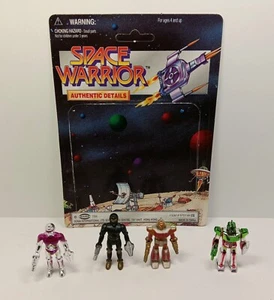 4 Space Warrior Roboter Figuren SELTEN (The Andy Yanchus Spielzeugsammlung) "GRATIS VERSAND" - Bild 1 von 9