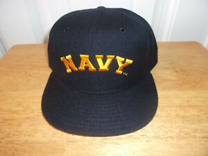 Navy Midshipmen Vintage Rare New Era Fitted Hat Cap Size 7 NWT