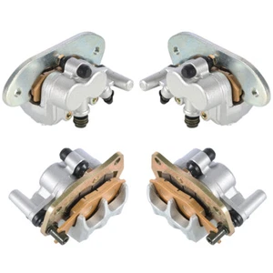 ATV Front & Rear Brake Calipers Set For Yamaha Rhino 700 YXR700 08-13 With Pads - Picture 1 of 10