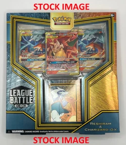Mazo de batalla Pokemon Reshiram y Charizard-GX League - Mazo sellado de fábrica - Imagen 1 de 2