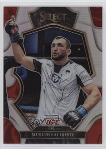 2023 Panini Select UFC Premier Level Silver Prizm Muslim Salikhov #187