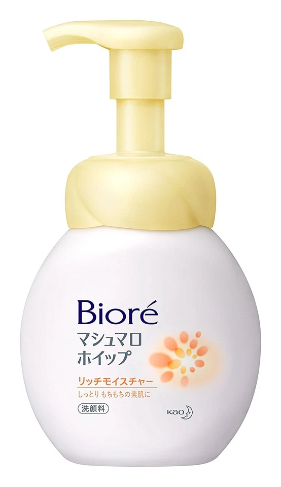 JAPAN Biore 棉花糖清洁泵泡泡洗面奶 丰盈保湿 - 150ml — 第 1/1 张图片