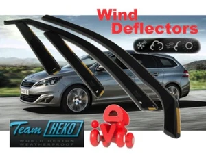 Deflectores de viento para PEUGEOT 308 - II SW 5D 2014 - 4. piezas HEKO 26155 - Imagen 1 de 5