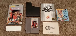 Contra Nintendo NES lot Box Manual Book Inserts Complete CIB Konami Lot TESTED ! - Picture 1 of 12